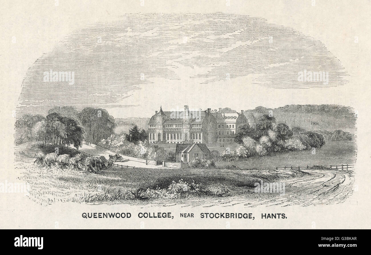 COLLÈGE QUEENWOOD Banque D'Images