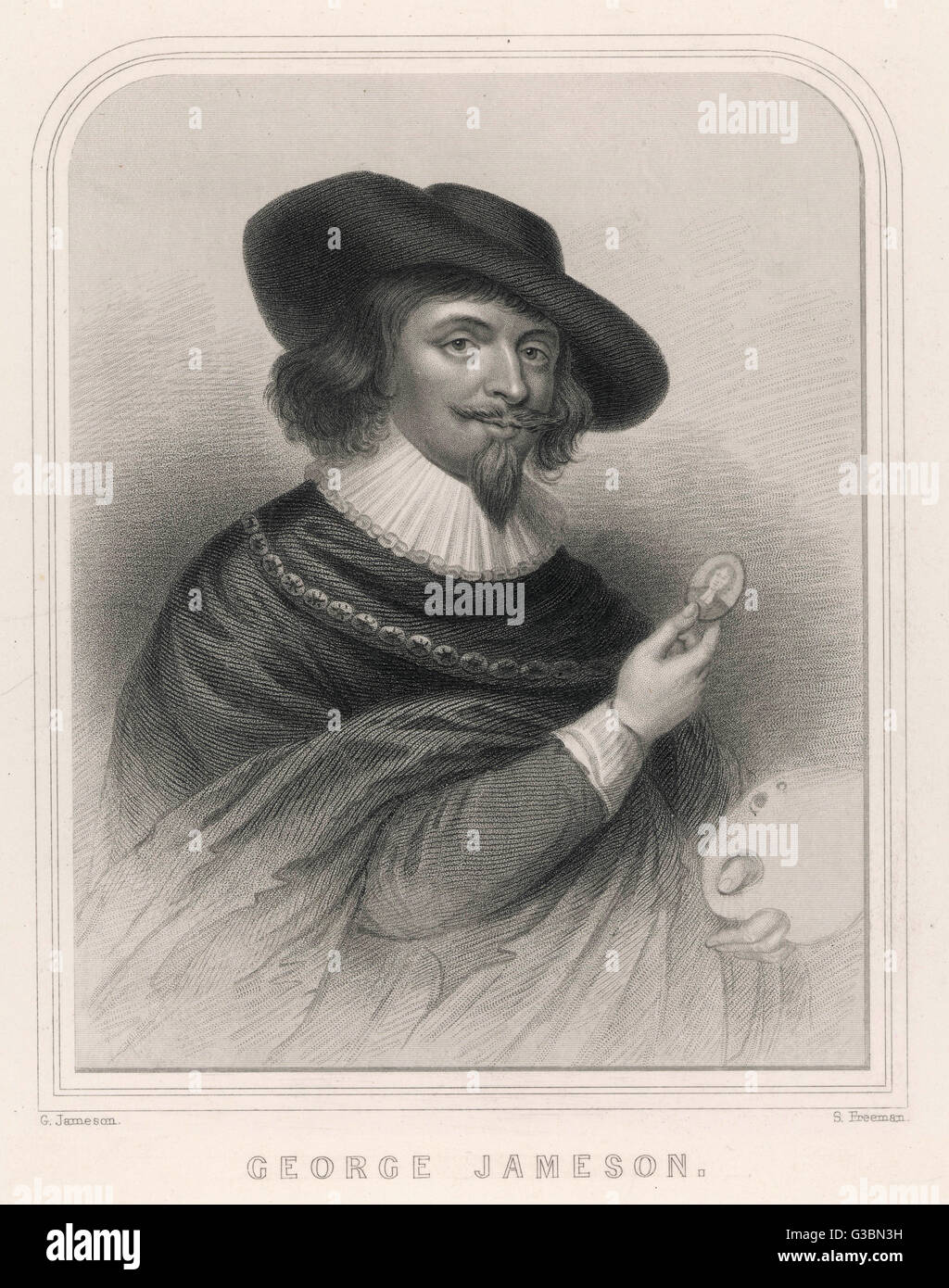 GEORGE JAMESON artiste écossais Date : 1586 - 1644 Banque D'Images