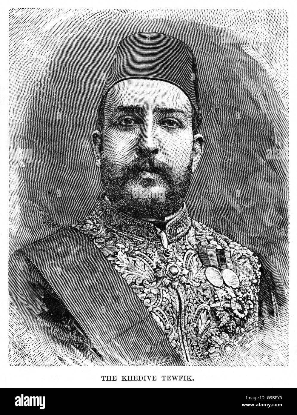 Khedive tewfik pasha Banque de photographies et d’images à haute
