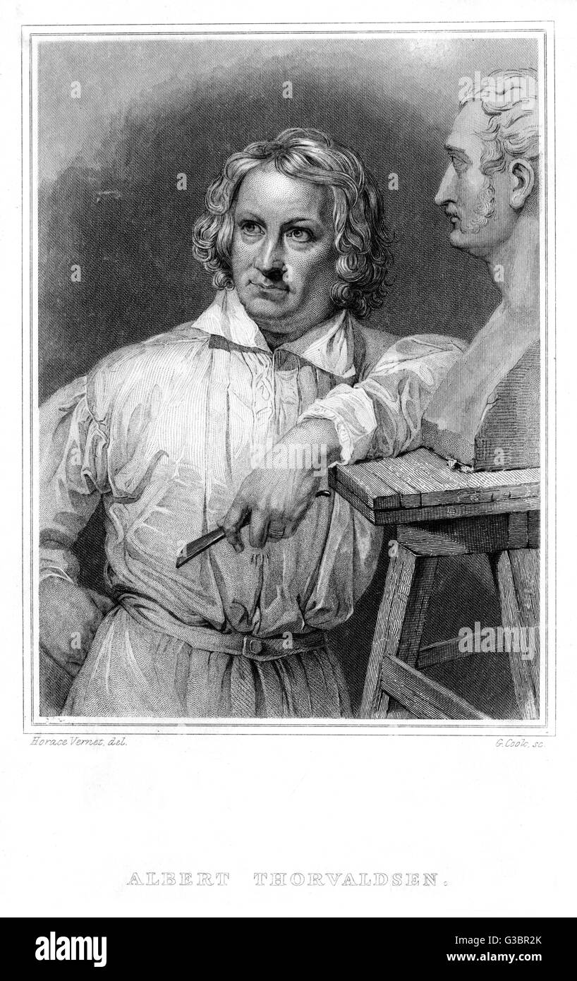 BERTEL THORVALDSEN - 3 Banque D'Images