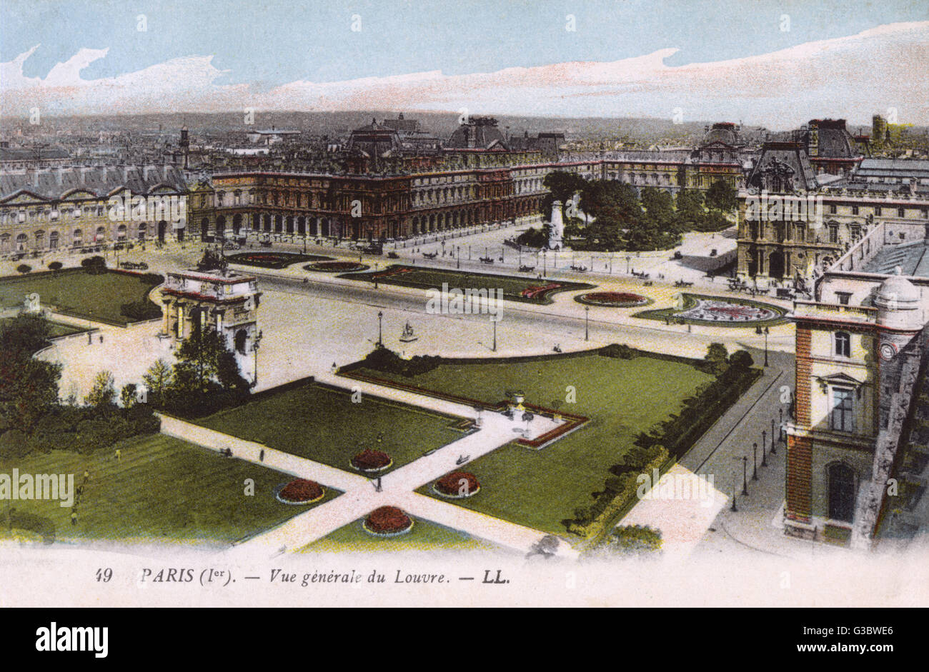Le Louvre, Paris, France Banque D'Images