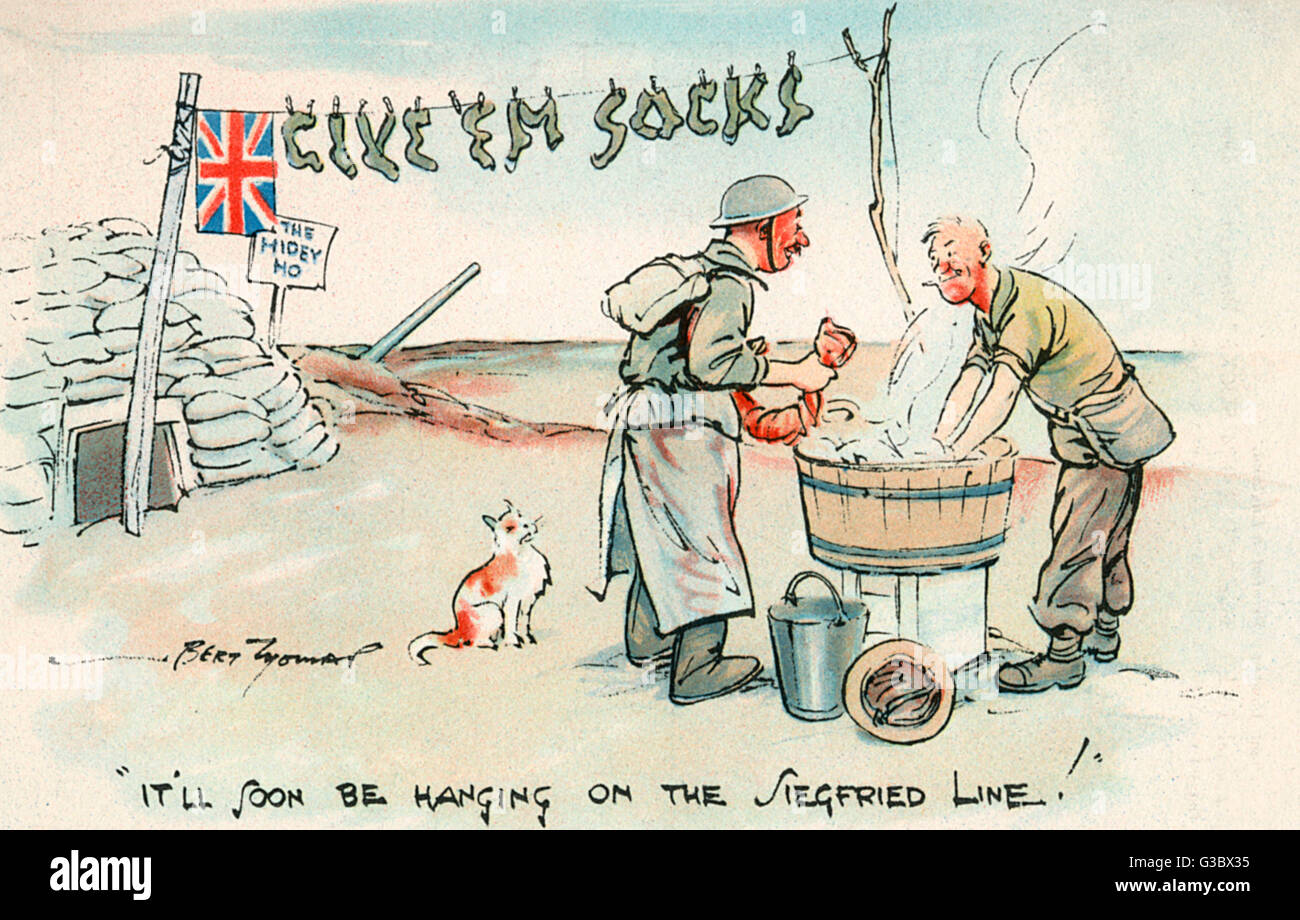 Humour de guerre britannique Banque de photographies et d'images à haute  résolution - Alamy