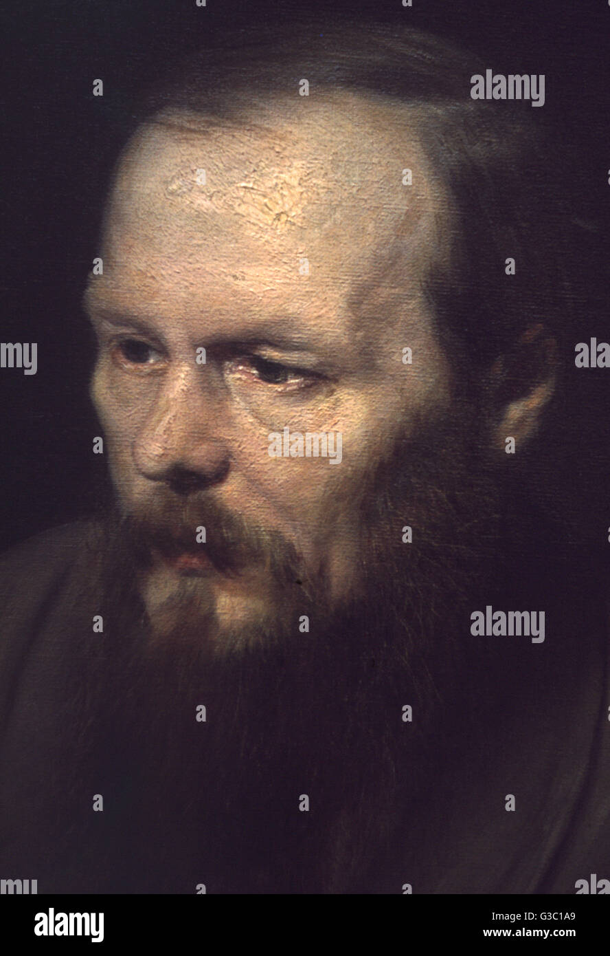 Fyodor Dostoevsky, écrivain russe Banque D'Images