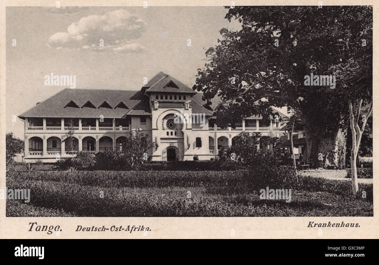 Hôpital de Tanga, Tanzanie Banque D'Images