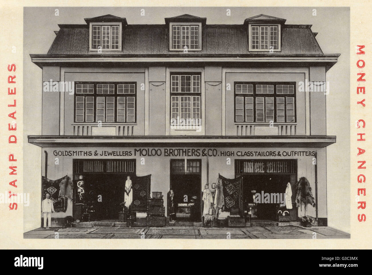 Moloo Brothers & Co, Dar-es-Salaam, Afrique de l'est Banque D'Images