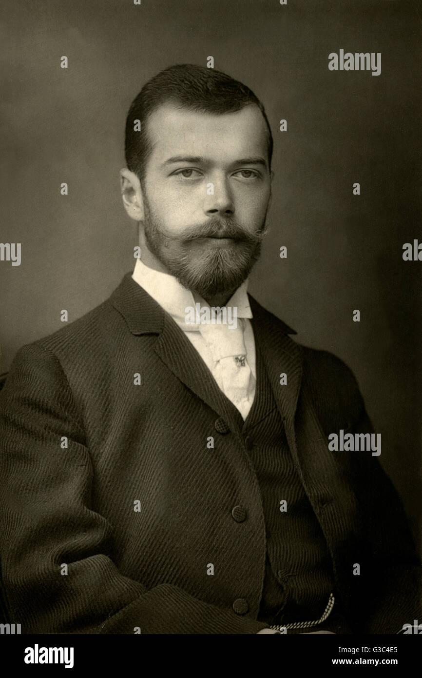 Grand-duc Nicholas - Czarevitch de Russie Banque D'Images