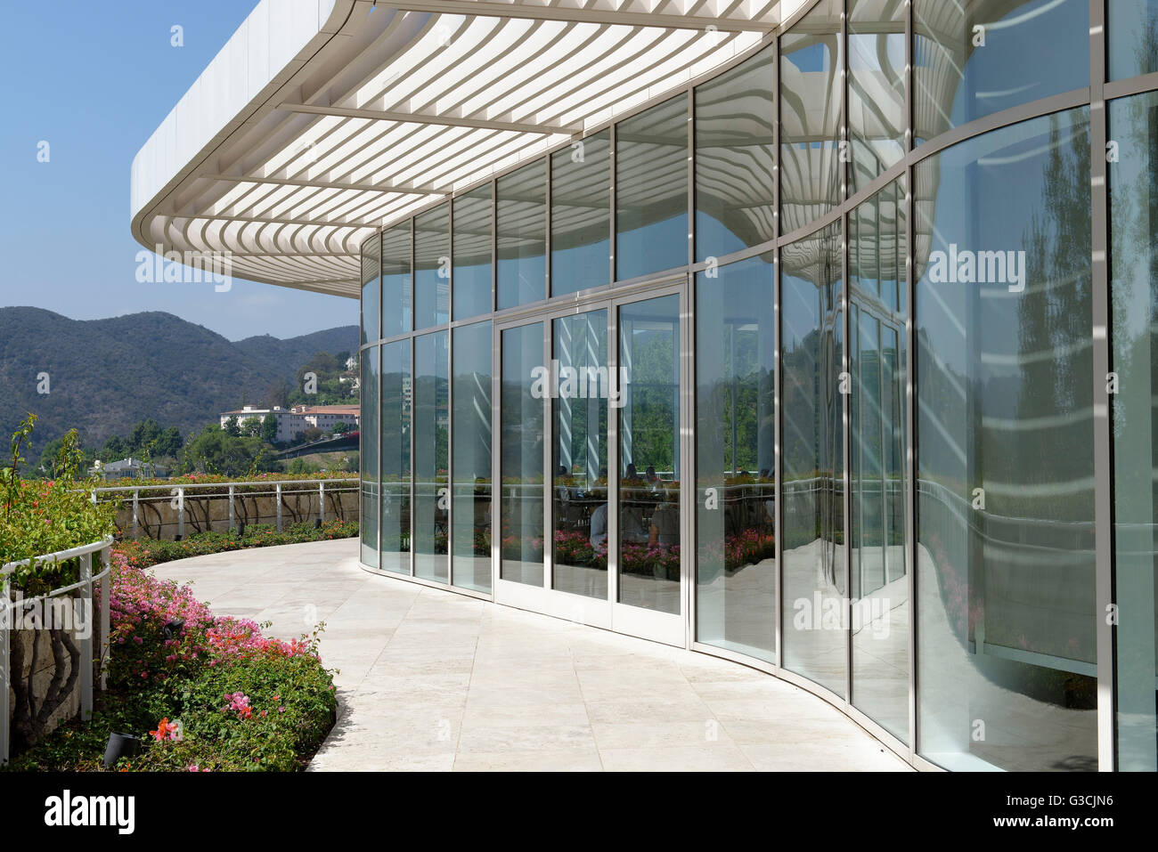 Getty Center, Los Angeles, Californie, USA Banque D'Images