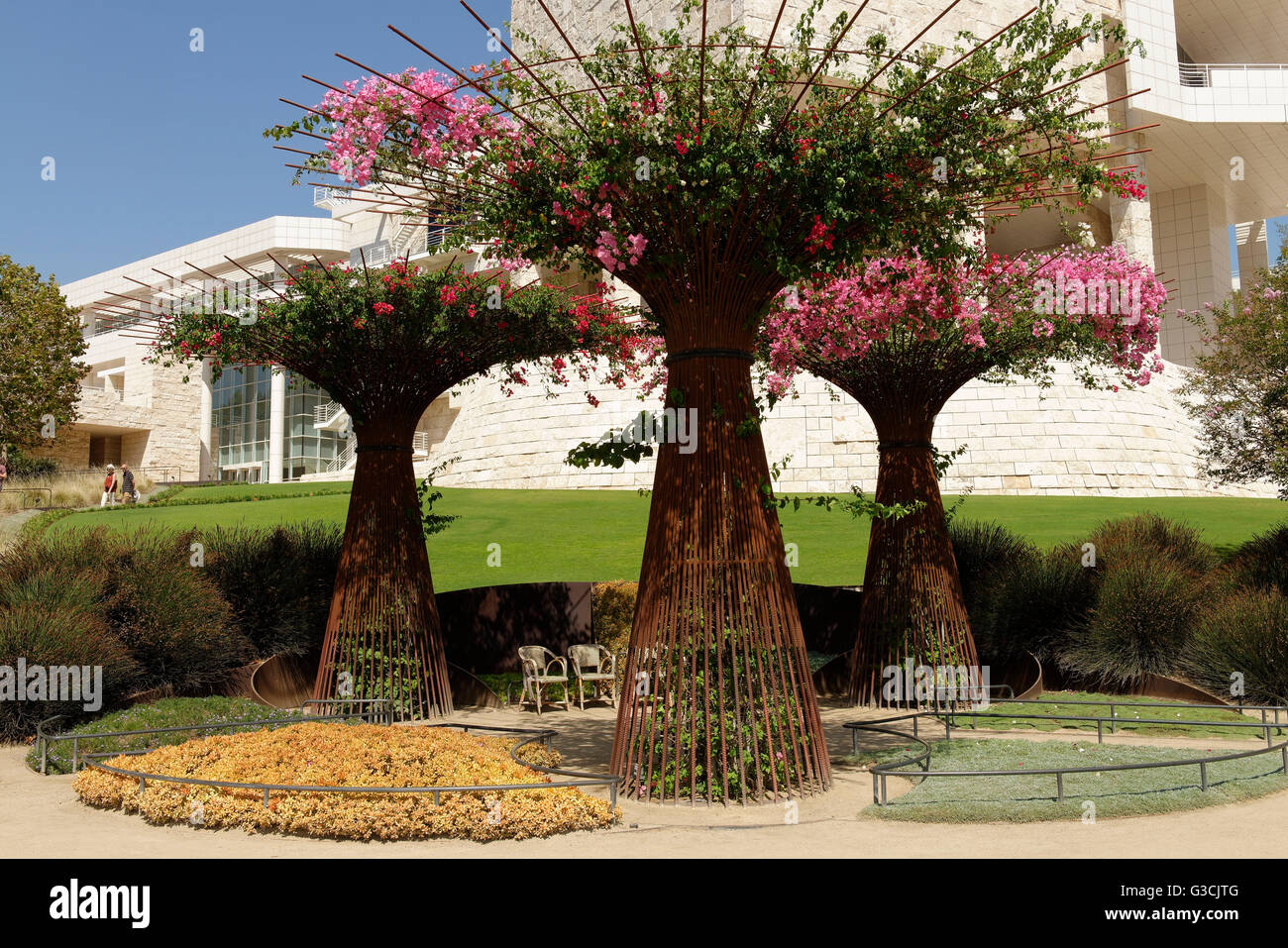 Getty Center, Los Angeles, Californie, USA Banque D'Images