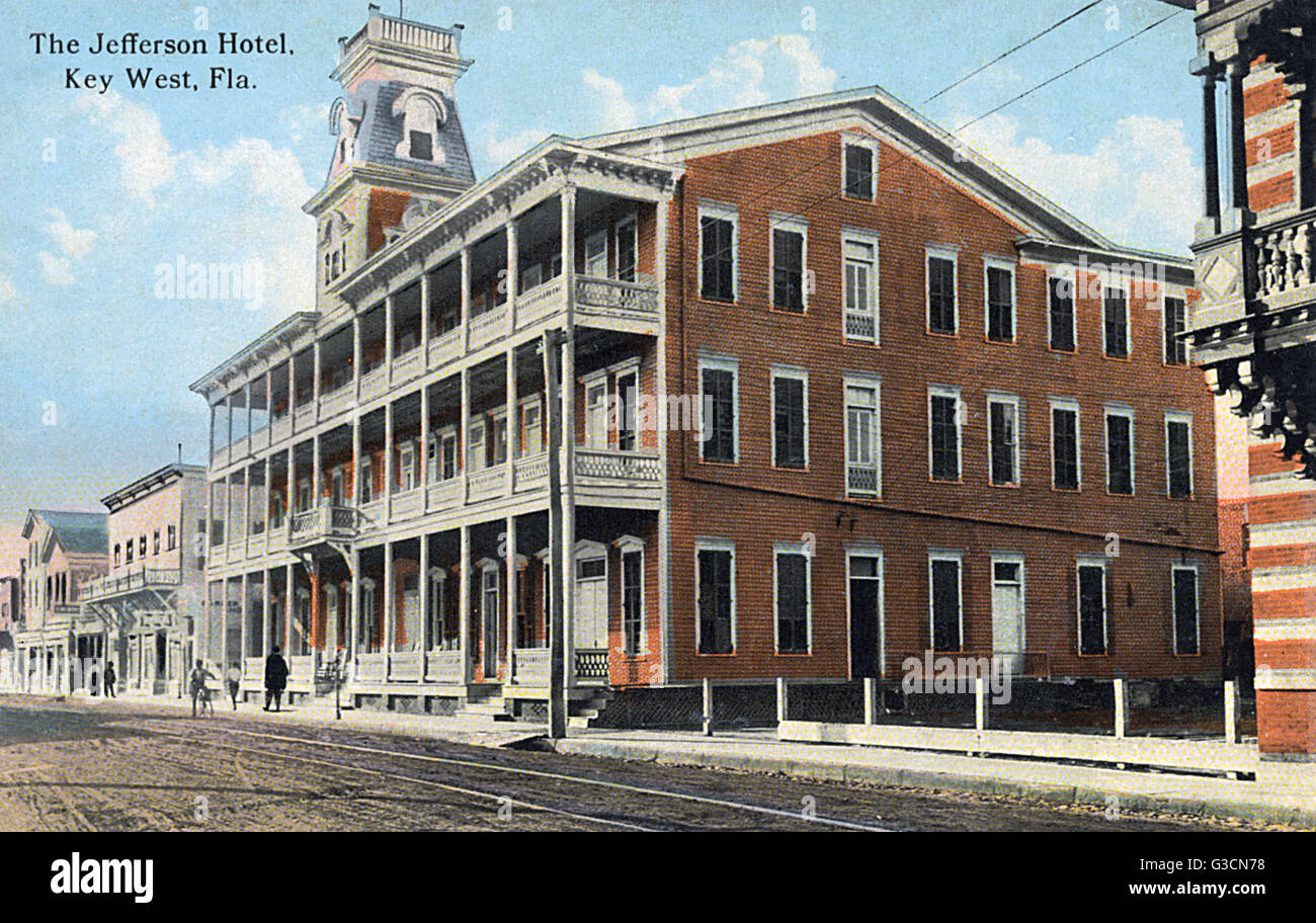 Jefferson Hotel, Key West, Floride, États-Unis Banque D'Images