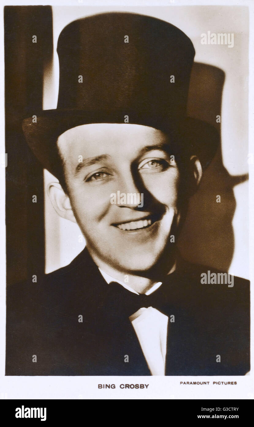 BING Crosby, star DU cinéma AMÉRICAIN Banque D'Images