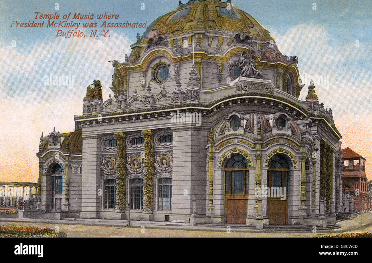 Temple of Music, Buffalo, État de New York, États-Unis Banque D'Images