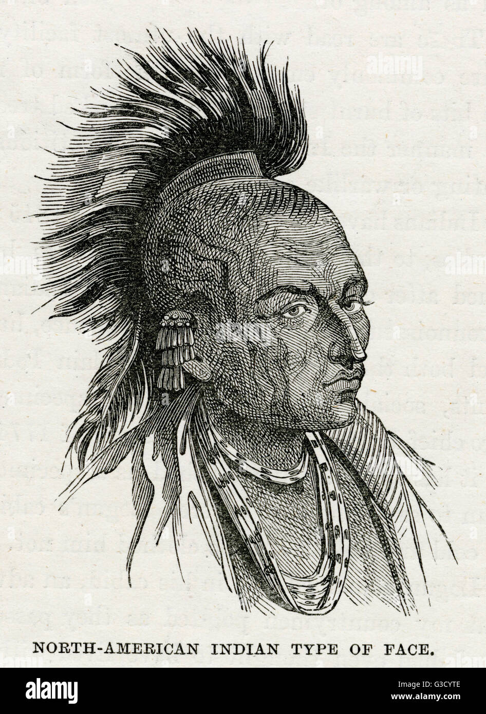 Indien d'Amérique du Nord Banque D'Images