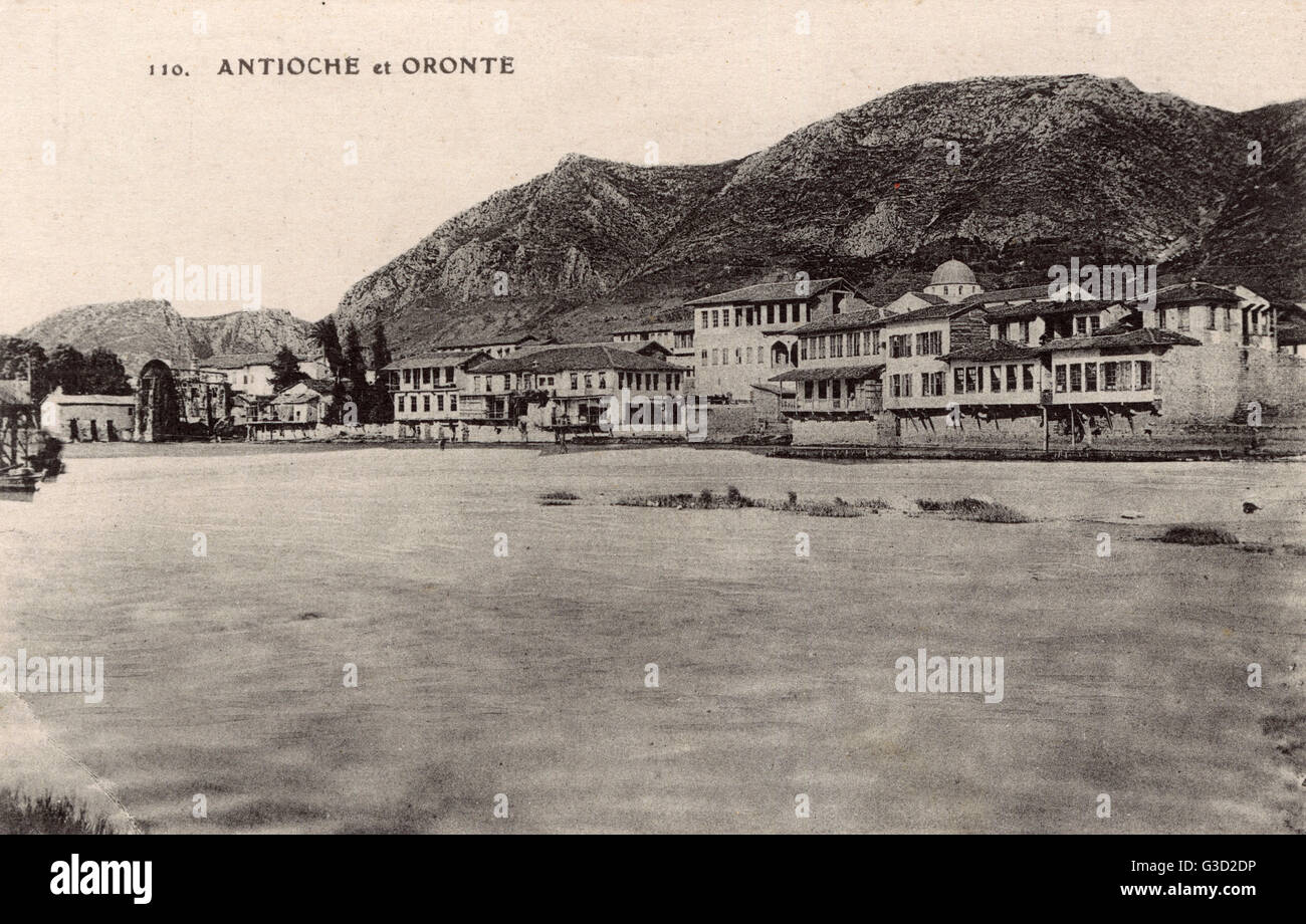 Antakya, Turquie - Orontes River Banque D'Images
