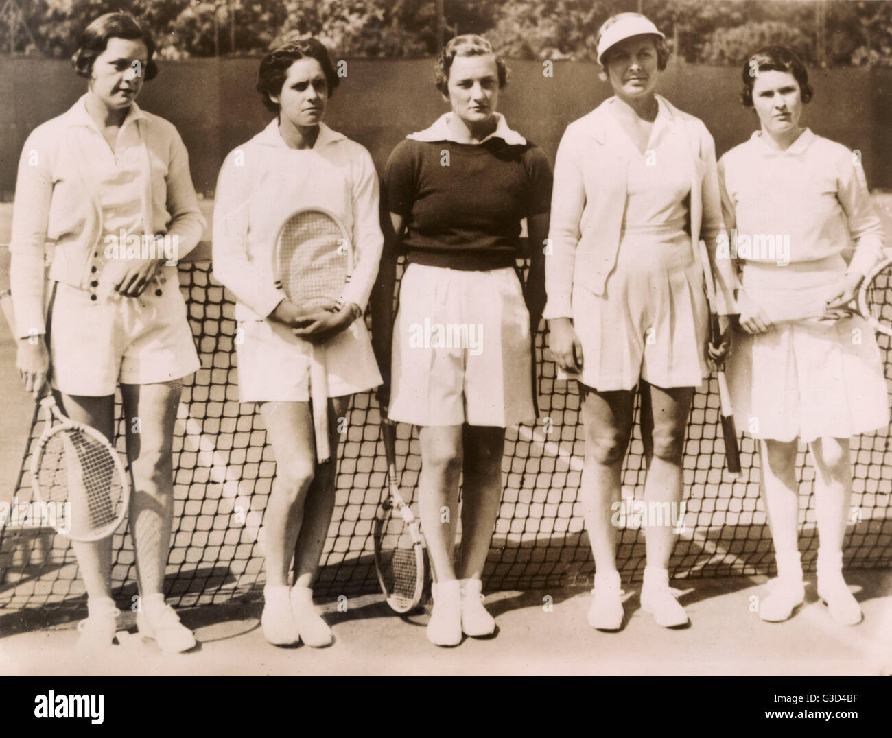 Équipe de la coupe américaine de Wightman Banque D'Images