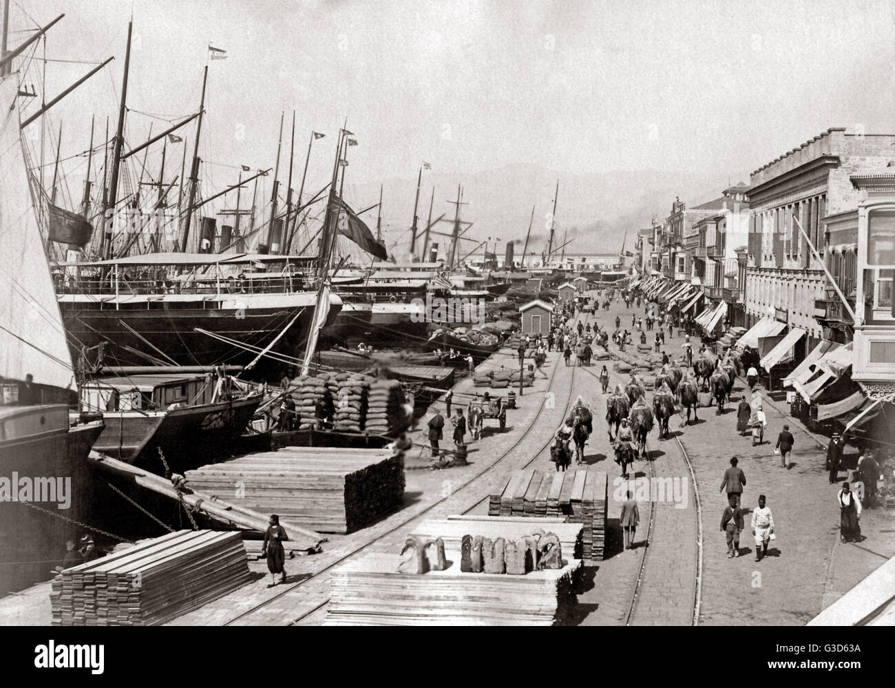 Port Said, Égypte, vers 1890 Banque D'Images