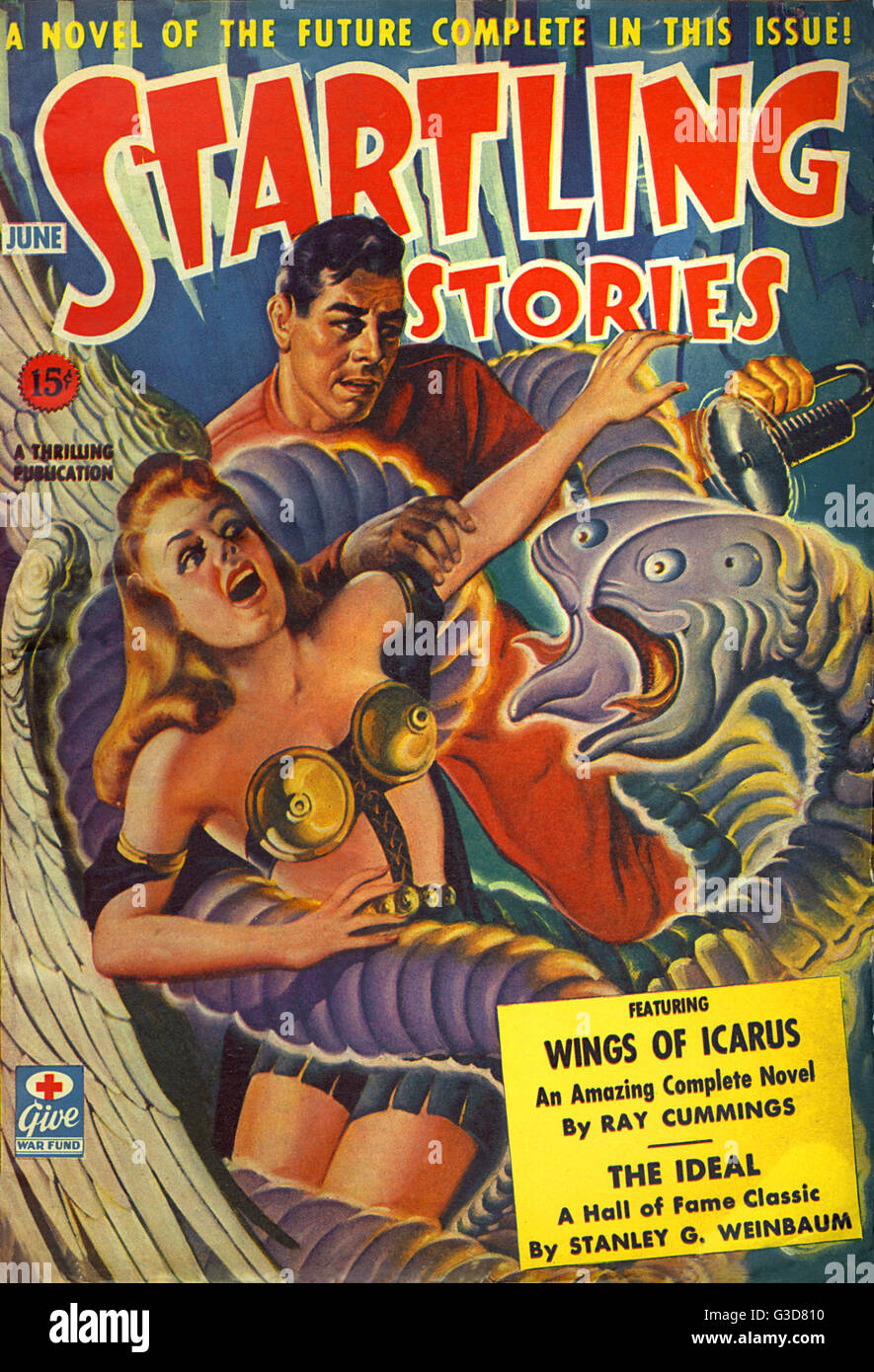 Histoires surprenantes - ailes d'Icare Banque D'Images