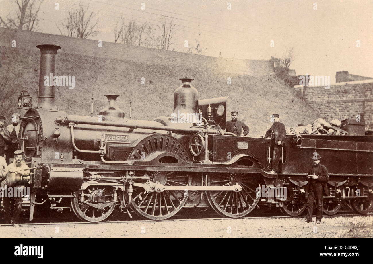 Argus - classe Firefly - locomotive de large calibre du GWR Banque D'Images