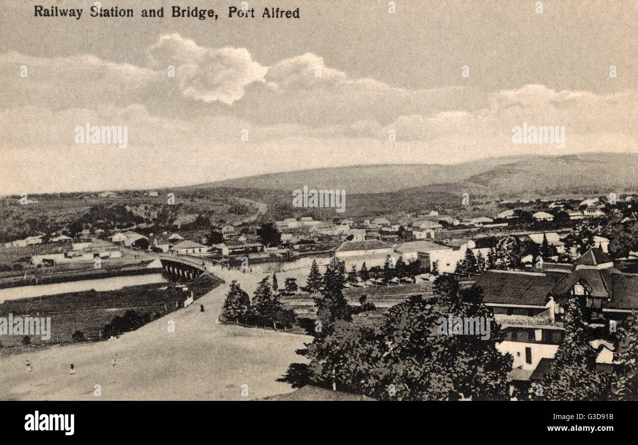 Port Alfred, Eastern Cape, Cape Colony, Afrique du Sud Banque D'Images