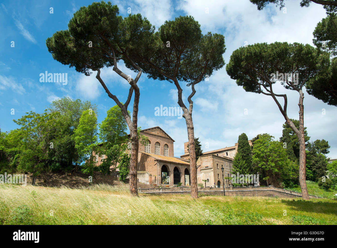 Italien, Rom, Quartier San Saba, Santa Balbina (Basilica di Santa Balbina all'Aventino) Banque D'Images