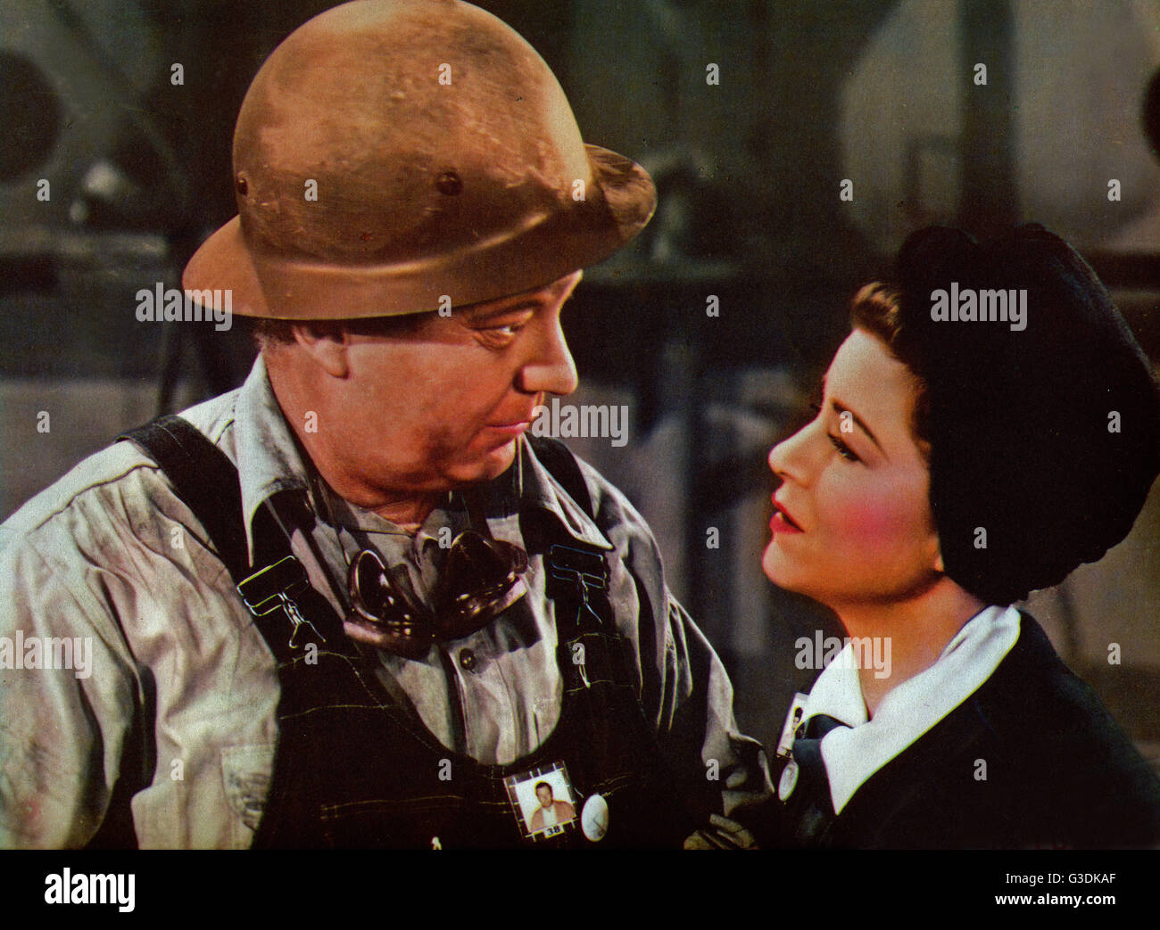 Bonne chance, M. Yates ! USA 1943, Regie : Ray Enright, acteurs : Edgar Buchanan Banque D'Images