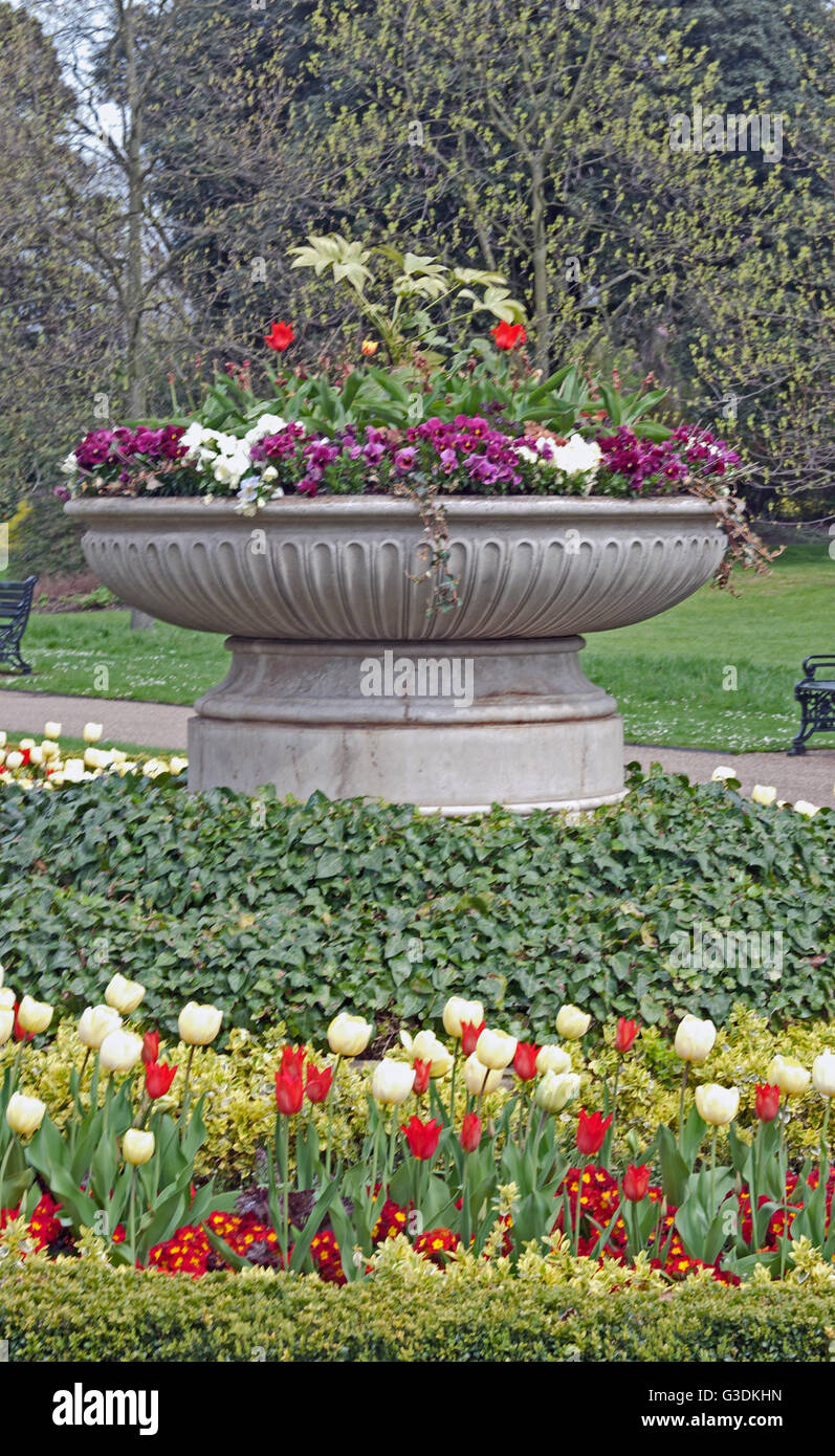 Regents Park, l'Avenue Garden, Londres, Banque D'Images