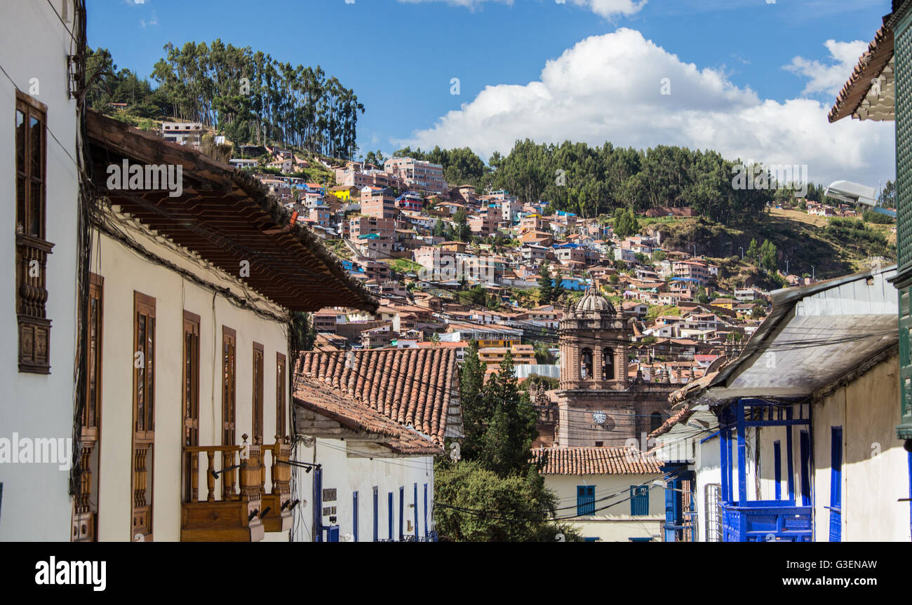 Cusco, Pérou. Une partie de l'Empire Inca Banque D'Images