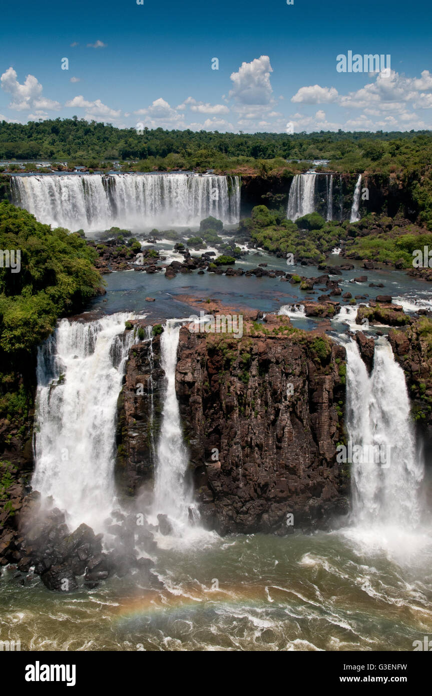 Chutes d’Iguazu Banque D'Images