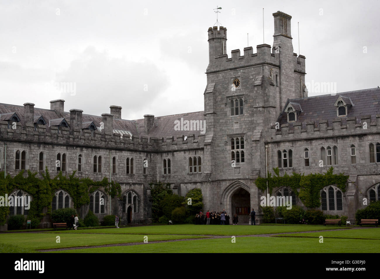 Le Quad, University College Cork - Université nationale d'Irlande, Cork Banque D'Images