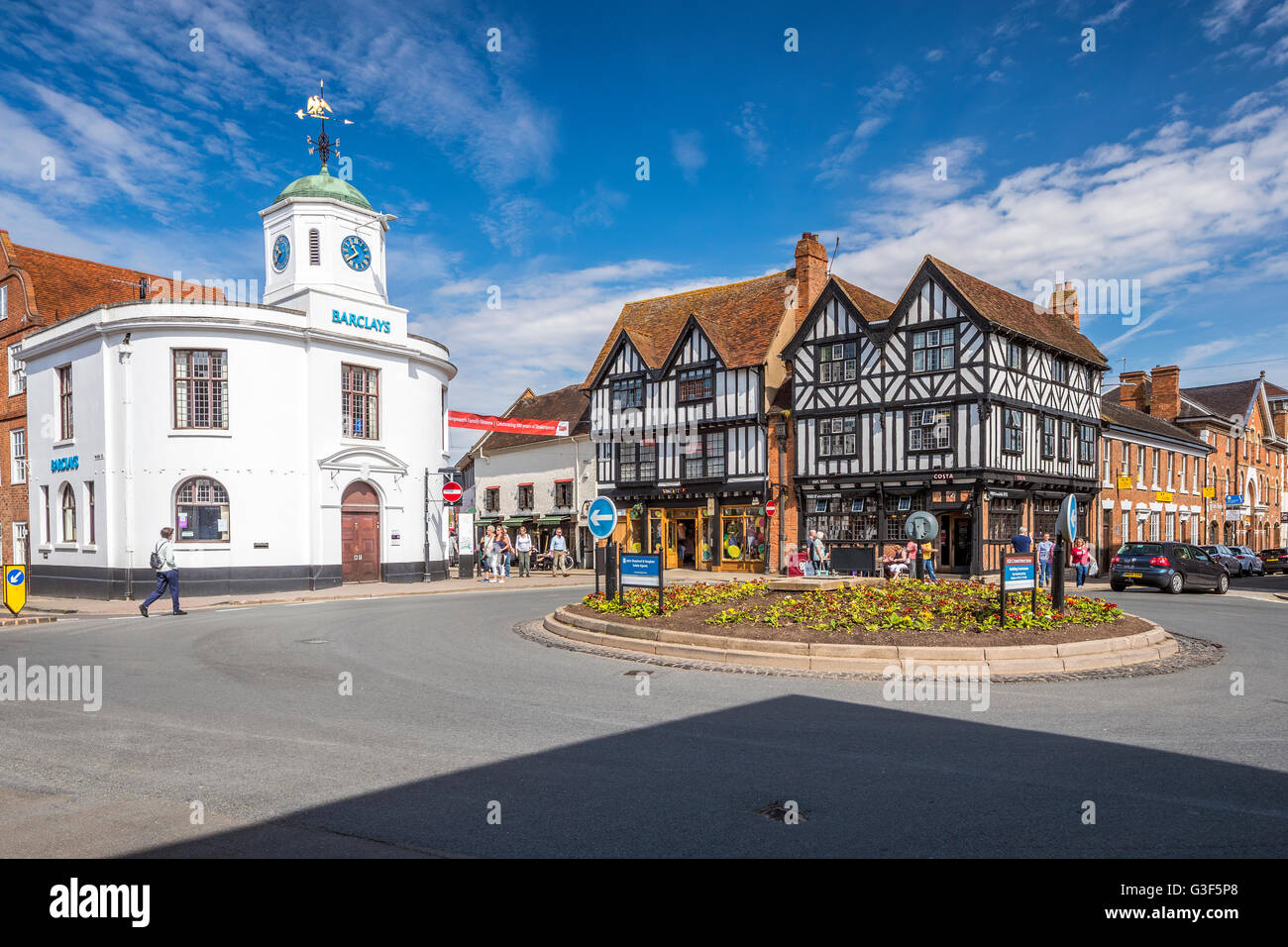 Stratford-upon-Avon, Warwickshire, Angleterre, Royaume-Uni, Europe. Banque D'Images