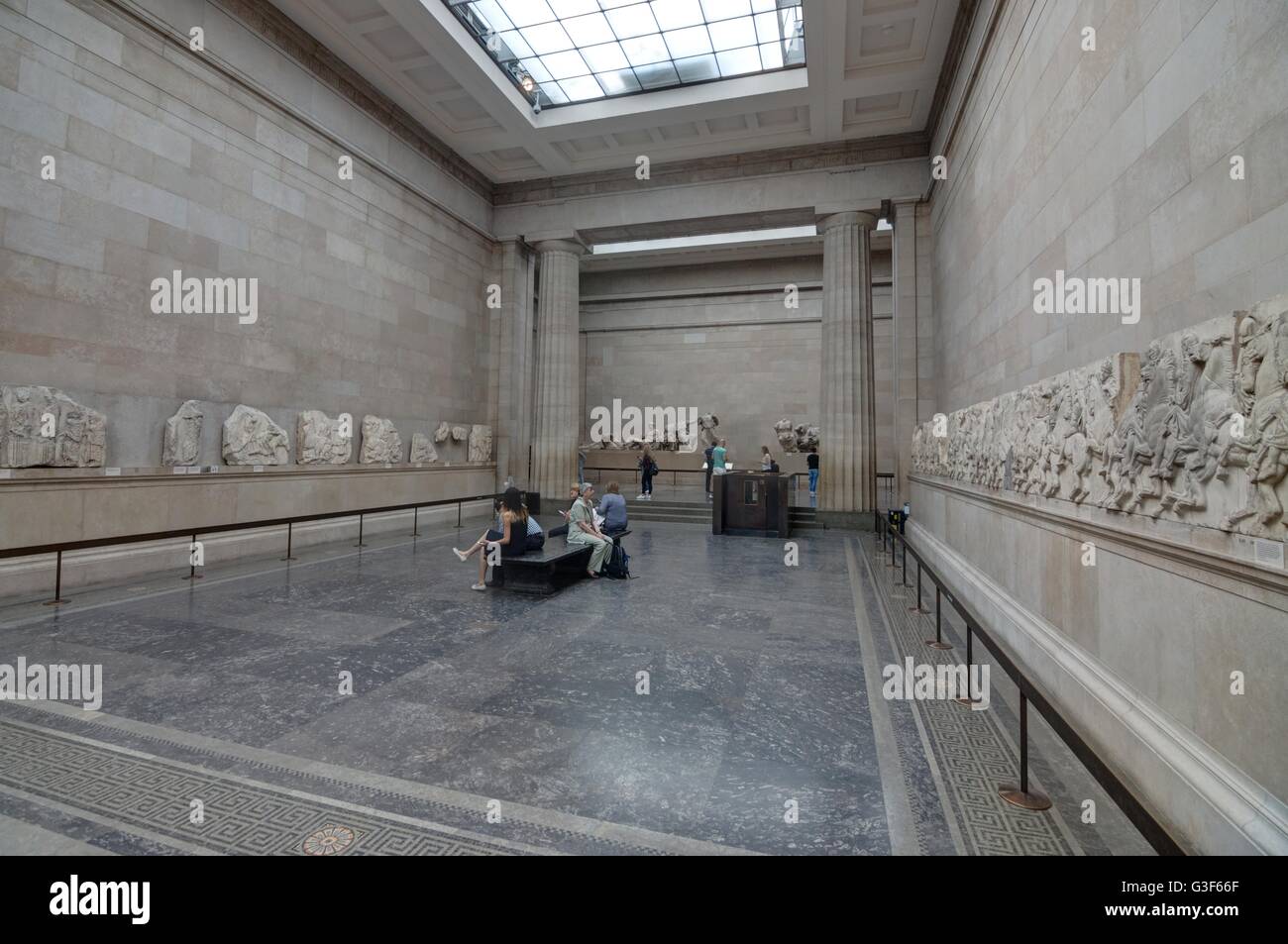 Parthénon Parthénon, British Museum Banque D'Images