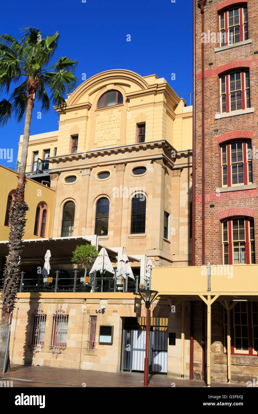 La Rawson Institut pour les marins, les rochers, Sydney, New South Wales, Australia Banque D'Images