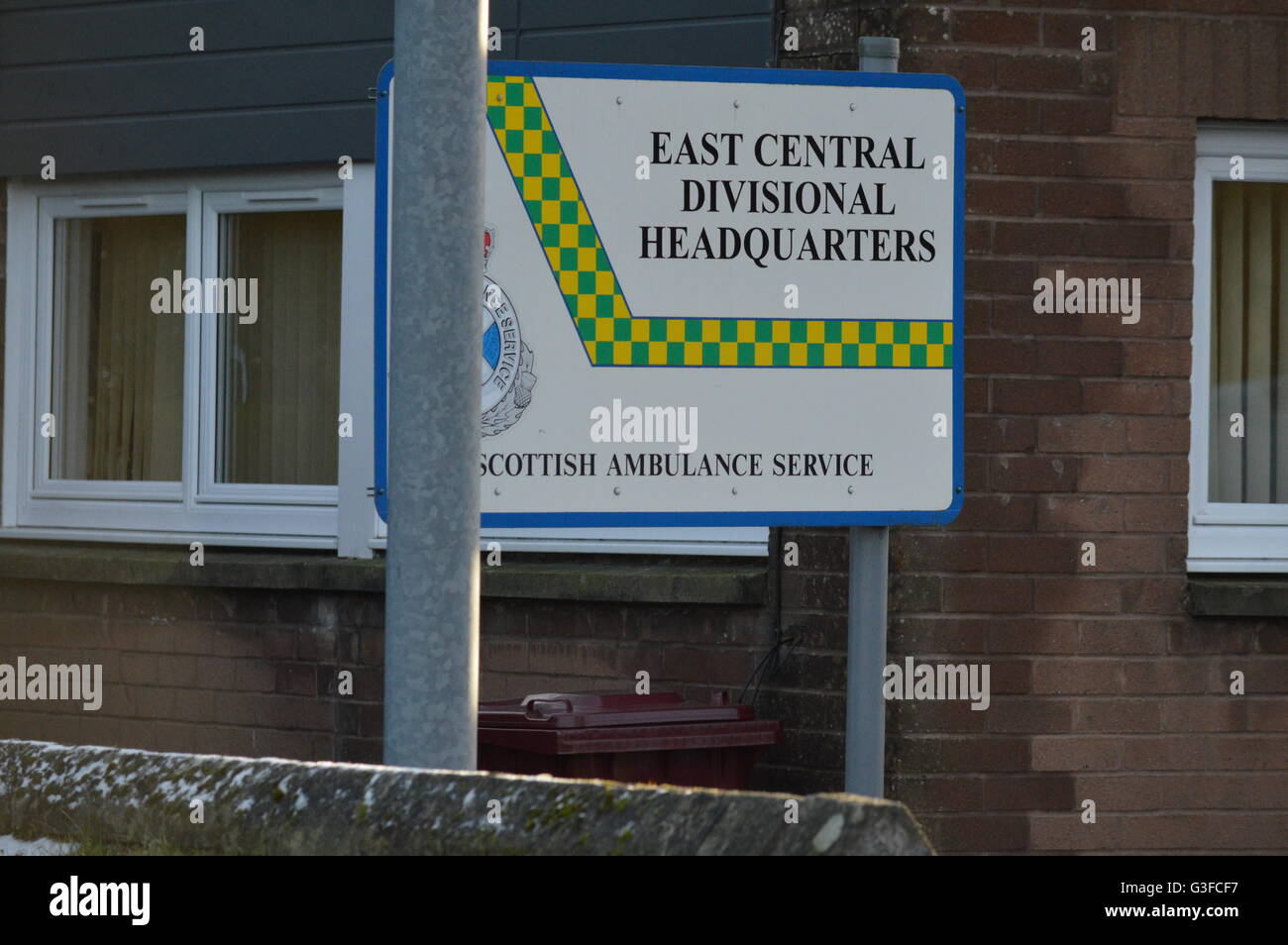 Scottish Ambulance Service Central de l'est quartier général divisionnaire / Poste d'ambulances Dundee Banque D'Images