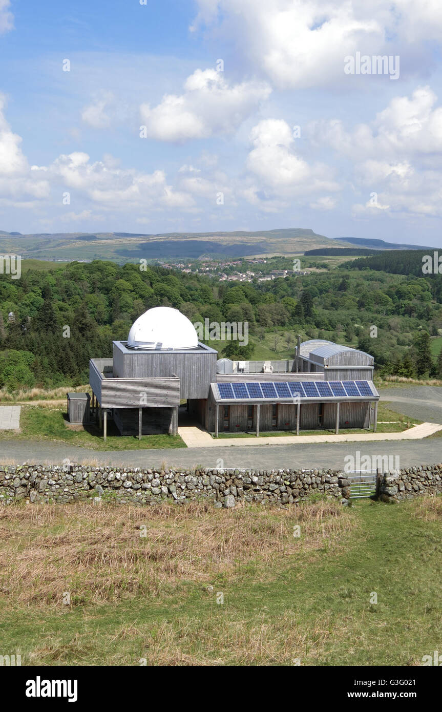 Le ciel sombre, Observatoire de l'Écossais, Craigengillan Dalmellington, East Ayrshire, Scotland, UK Banque D'Images