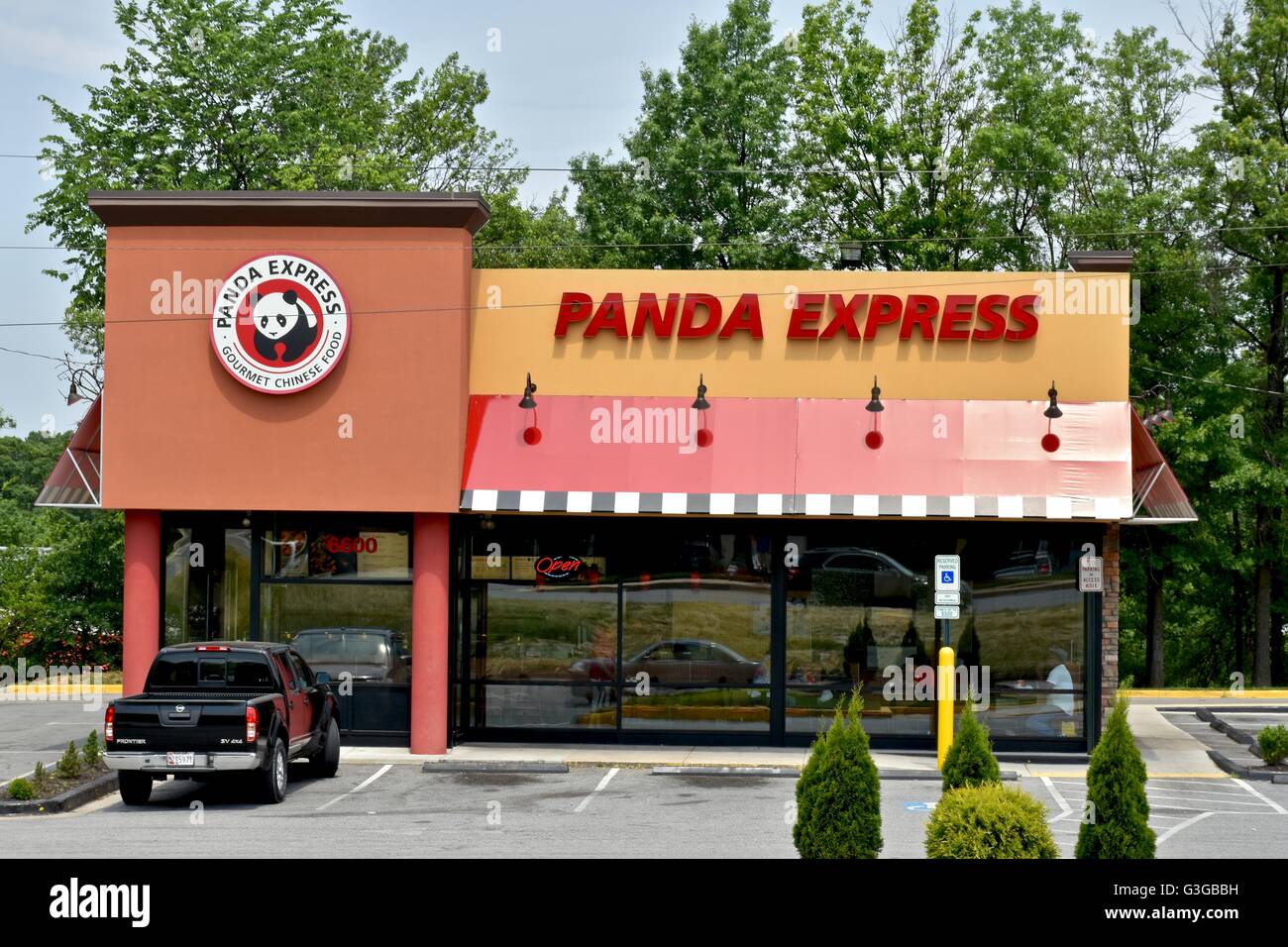 Panda Express restaurant Banque D'Images