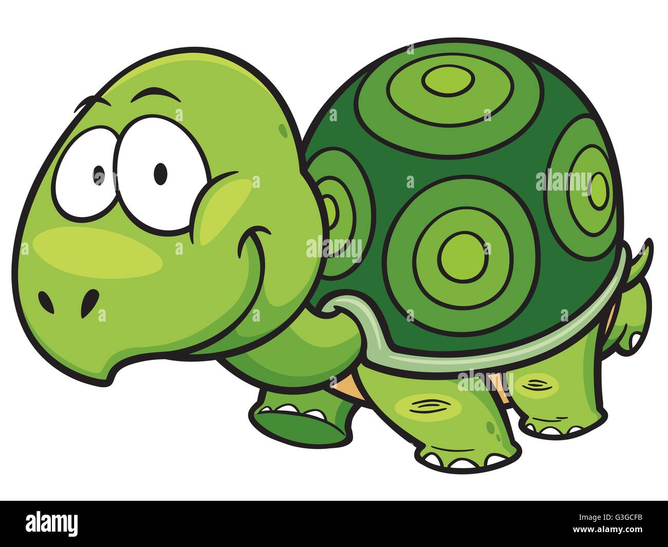 Vector illustration de dessin de tortue Illustration de Vecteur