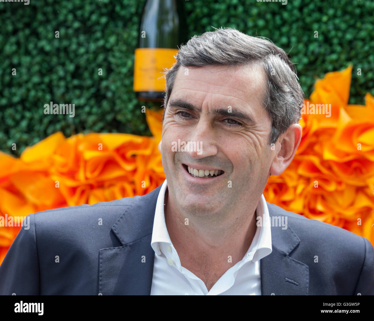 Jean-Marc Gallot mit Gast at the Veuve Clicquot Polo Classic in