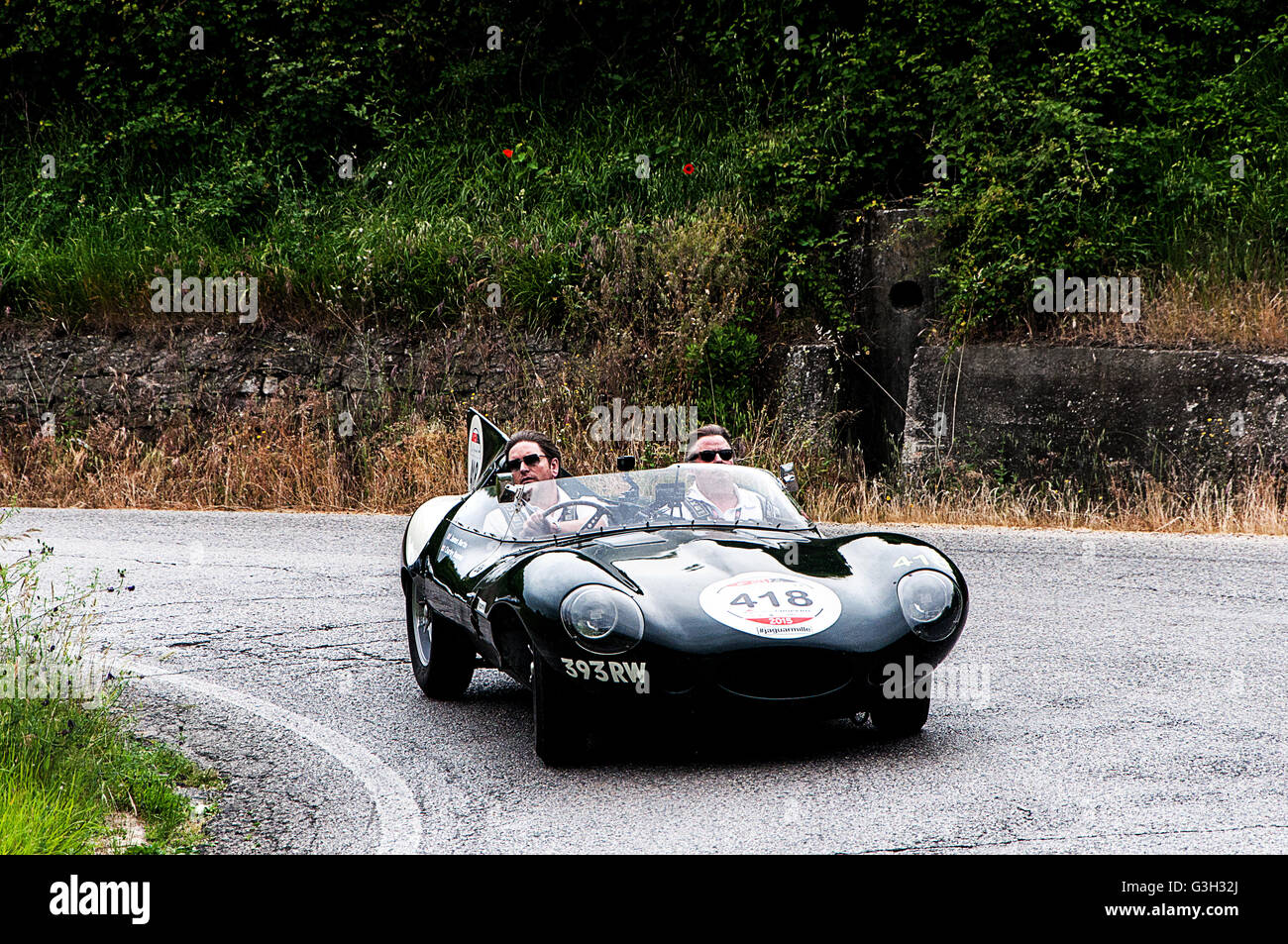 JAGUAR D-Type 1956 Banque D'Images