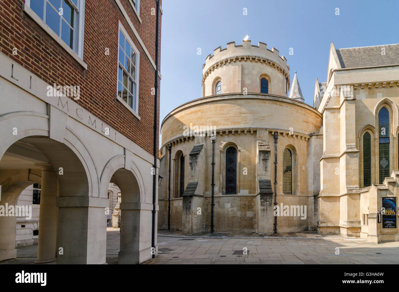 Église du temple Banque D'Images