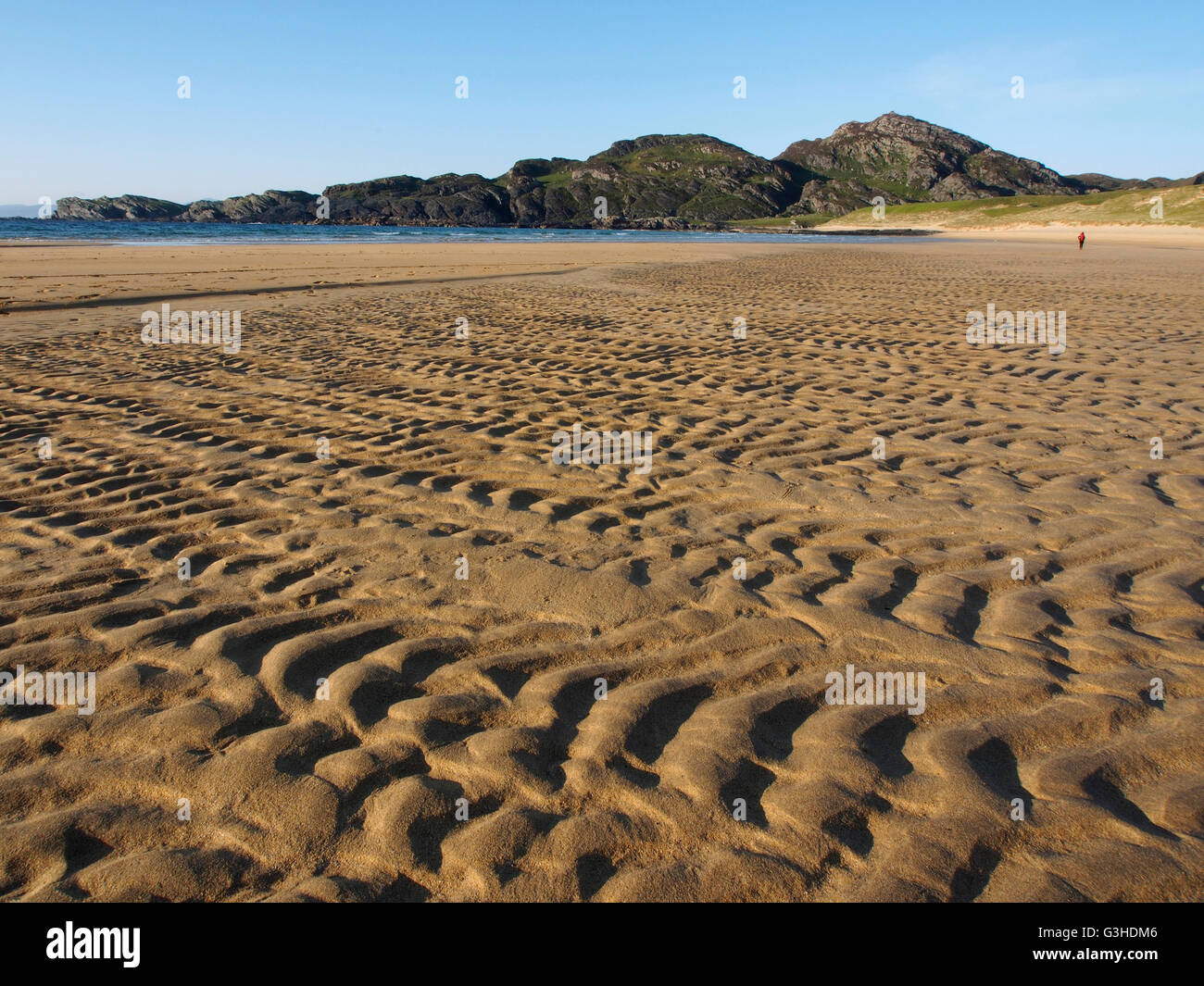 La baie de Kiloran, Colonsay, Ecosse Banque D'Images