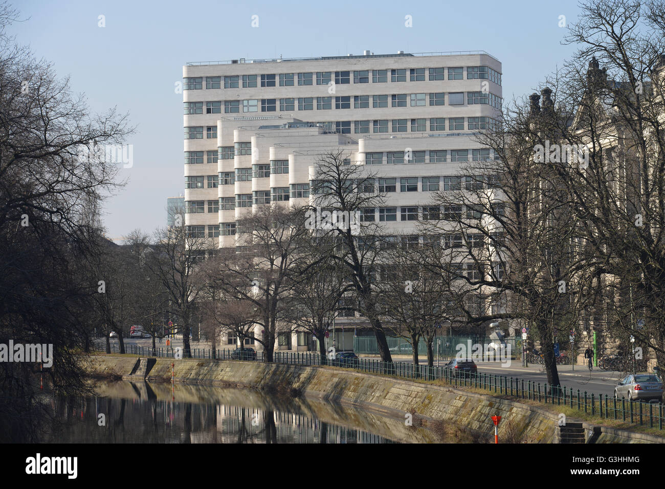 Shell-Haus, Reichpietschufer, Tiergarten, Berlin, Deutschland Banque D'Images