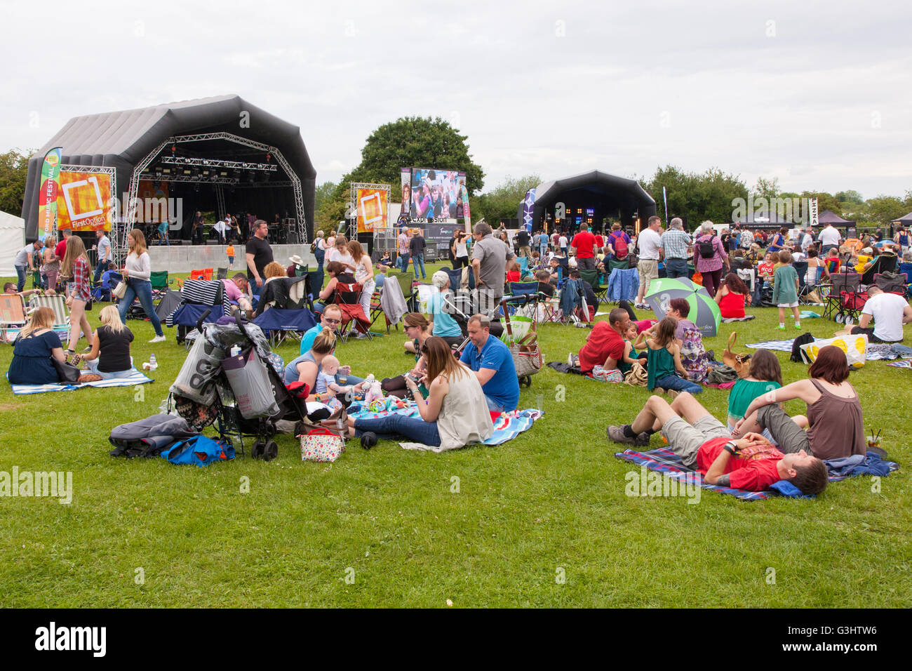 Festival de musique 2016 Alresford , Alresford, Hampshire, Angleterre, Royaume-Uni. Banque D'Images