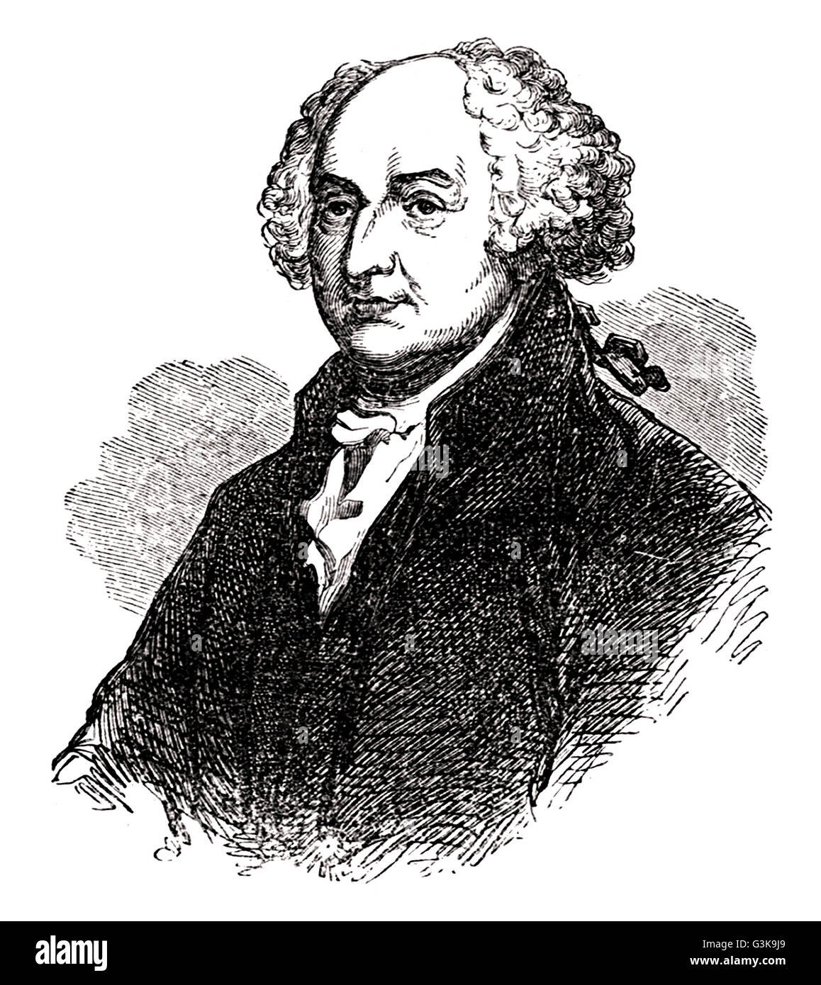 John Adams, 1735 - 1826 Banque D'Images