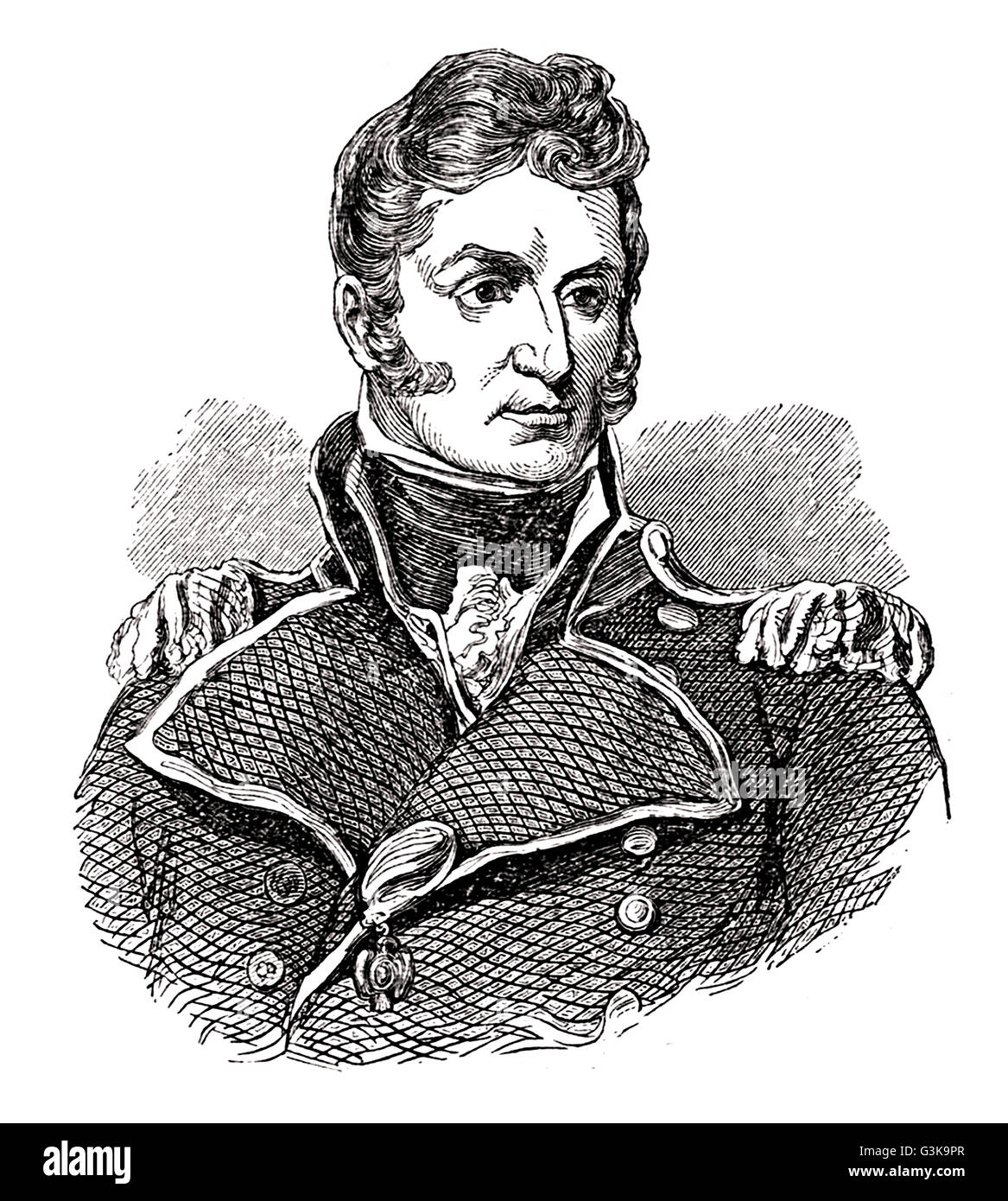 Thomas Macdonough, 1783 - 1825 Banque D'Images
