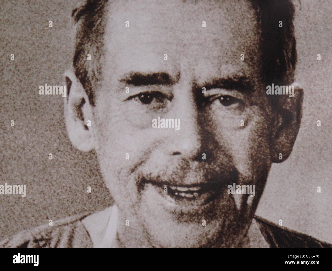 Vaclav Havel, dissident tourné Président Banque D'Images