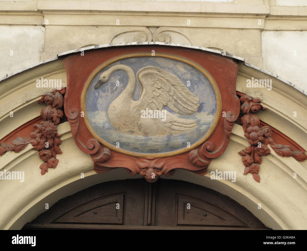 Prague, chambre, chambre, signe d'identification ID Banque D'Images