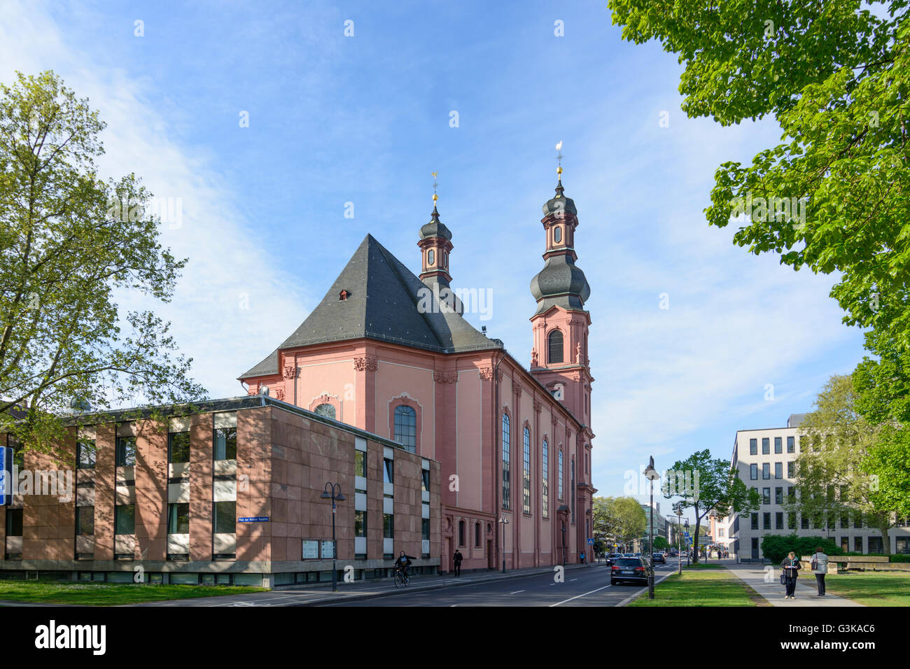 Eglise Saint Pierre, Allemagne, Rheinland-Pfalz, Rhénanie-Palatinat, , Mainz Banque D'Images
