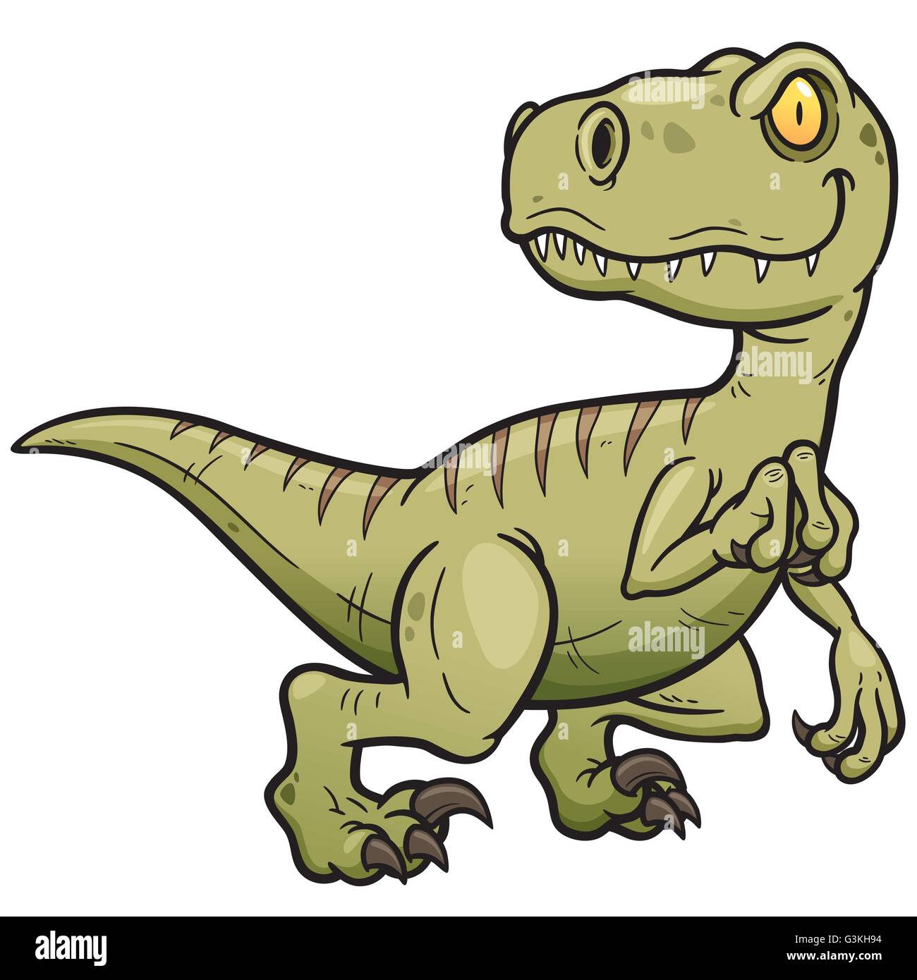 Illustration Vecteur de dinosaures cartoon Illustration de Vecteur