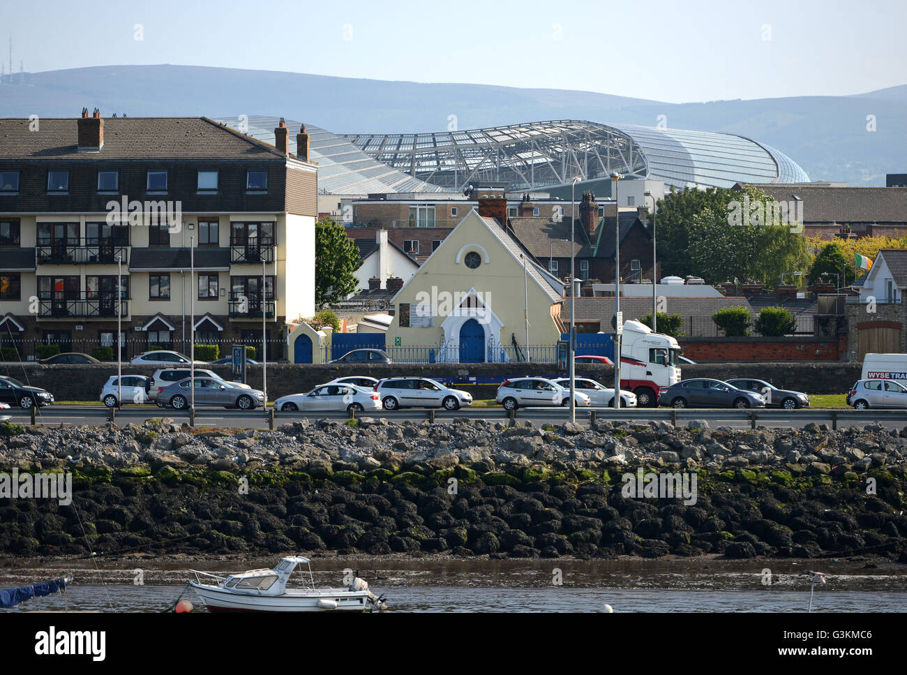 Aviva Stadium Dublin Banque D'Images