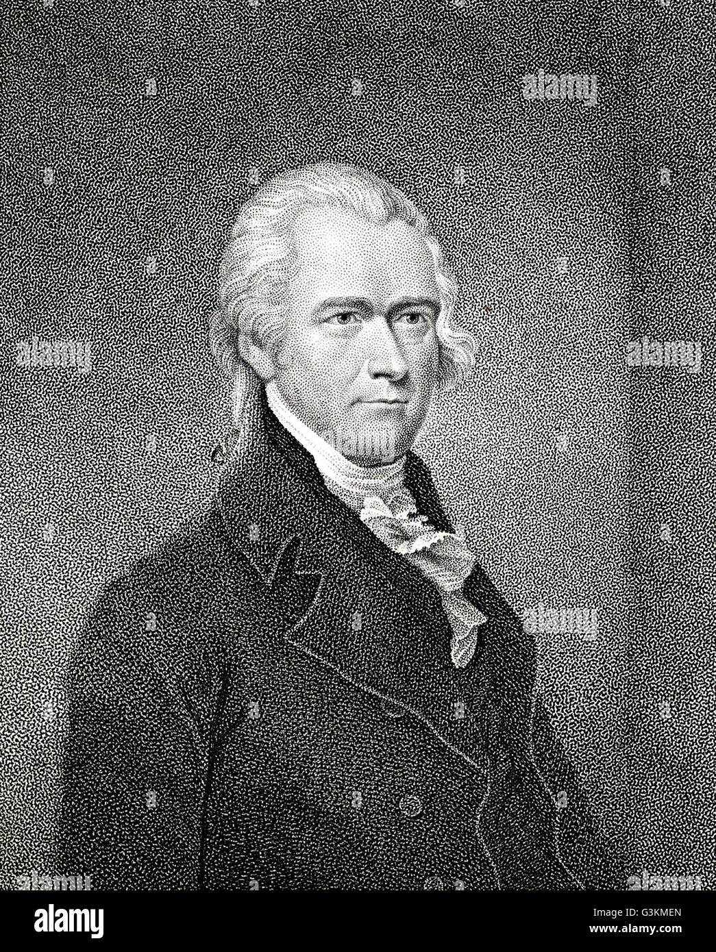 Alexander Hamilton, 1755 o 1757 - 1804 Banque D'Images