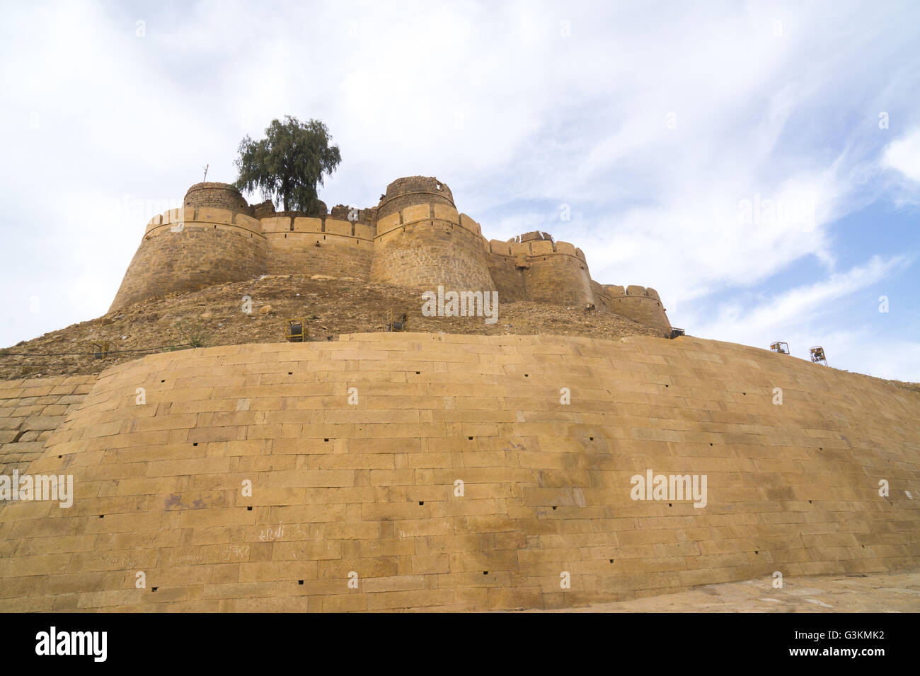 Fort de Jaisalmer, Inde Banque D'Images